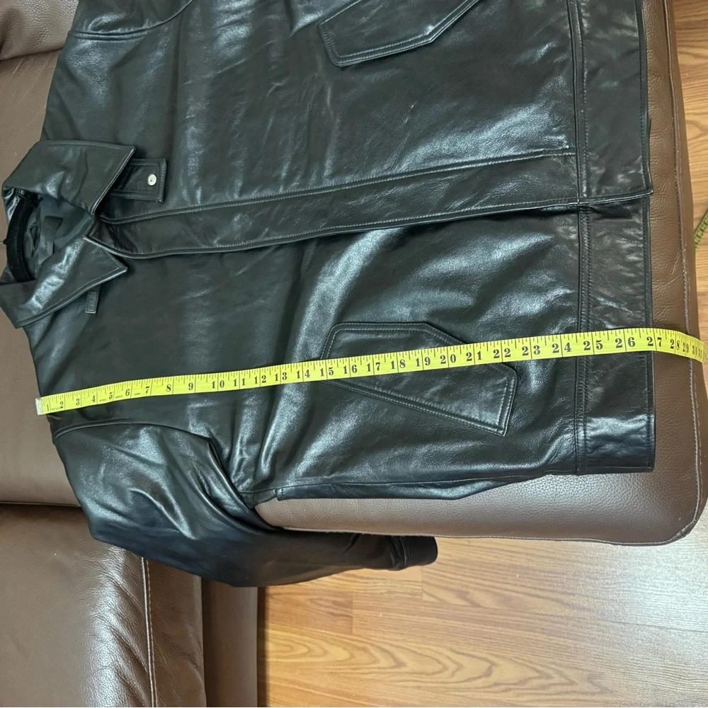 Helmut Lang Black Leather Jacket - Picture 9 of 11